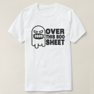 Boo Sheet Funny Ghost Halloween uit 2020 T-shirt