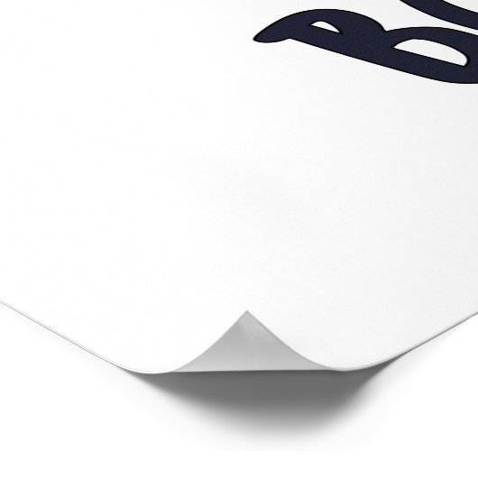 Boo Sheet Funny Halloween Ghost Pun Poster (Hoek)