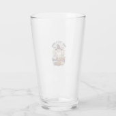 Boo Sheet Spook Pompoen Halloween Maan Ketel Glas (Achterkant)