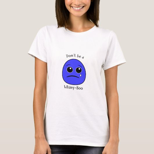 Boo shirts - Whiny-Boo (Voorkant)
