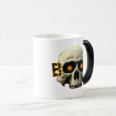Boo Skull Magische Mok (Voorkant rechts)