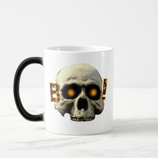 Boo Skull Magische Mok (Links)