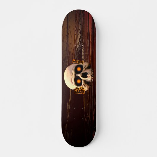 Boo Skull Persoonlijk Skateboard (Voorkant)