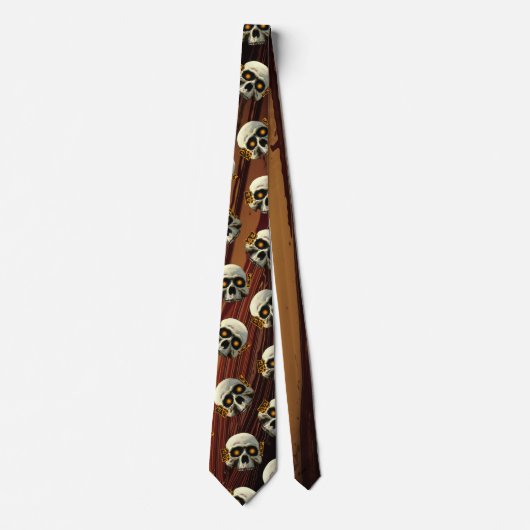 Boo Skulls Stropdas (Voorkant)