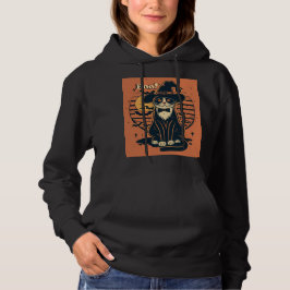 Boo smoking kat Halloween Hoodie
