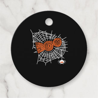 Boo Spider Web Funny Cute Spider Web Graphic Bedankjes Labels
