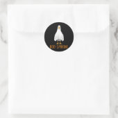 Boo-spirone Eend Geest Apotheek Halloween Ronde Sticker (Tas)