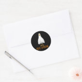 Boo-spirone Eend Geest Apotheek Halloween Ronde Sticker (Envelop)