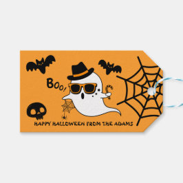 BOO spookachtig blij Halloween  Cadeaulabel