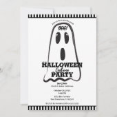 BOO! Spooky Cute Ghost Halloween Costume Party Kaart (Voorkant)