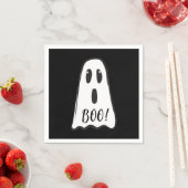 BOO! Spooky Cute Ghost Halloween Costume Party Servet (Insitu)