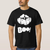 Boo Spooky Face Halloween voor mannen T-Shirt (Voorkant)