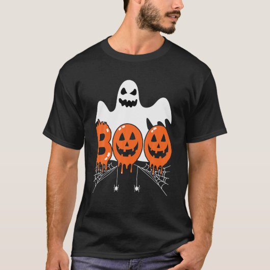 Boo - Spooky Ghost T-shirt (Voorkant)