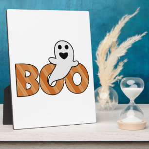 BOO Spooky Halloween Fotoplaat