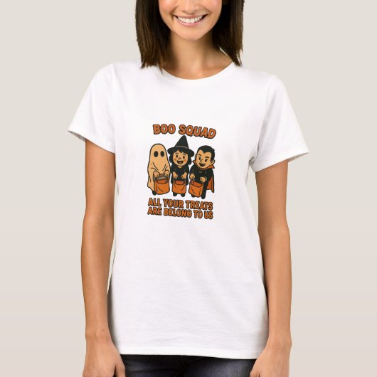 Boo Squad – All Your Treats Are Belong To Us T-shirt (Voorkant)