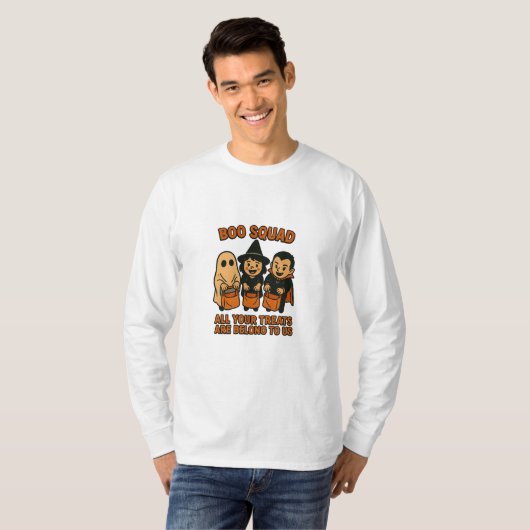 Boo Squad – All Your Treats Are Belong To Us T-shirt (Voorkant volledig)
