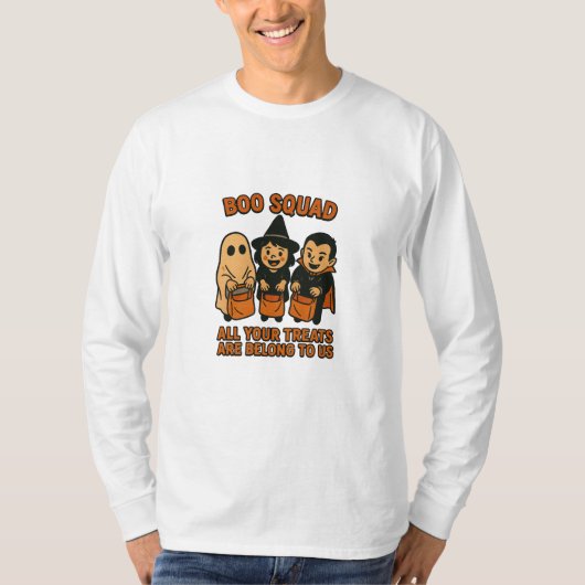 Boo Squad – All Your Treats Are Belong To Us T-shirt (Voorkant)