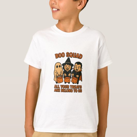 Boo Squad – All Your Treats Are Belong To Us T-shirt (Voorkant)