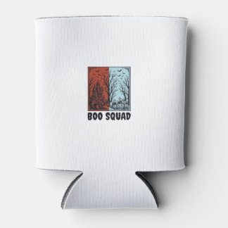 Boo Squad Vintage Halloween Pompoen Shirt Ontwerp_ Blikjeskoeler