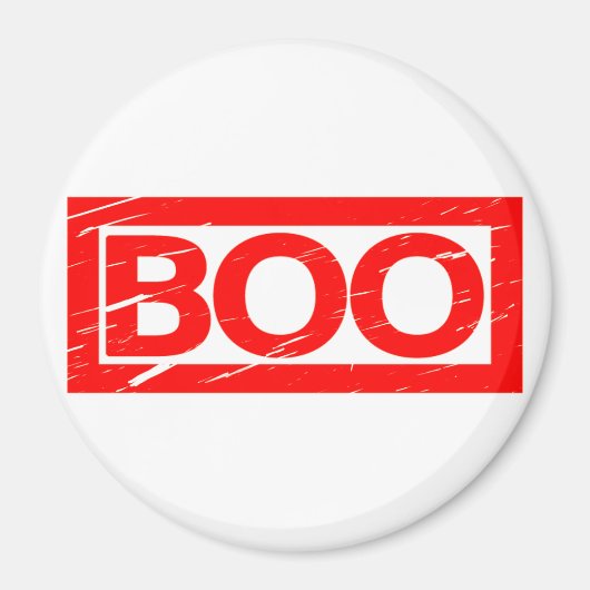 Boo Stamp Magneet (Voorkant)