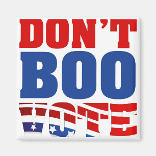 Boo-stemmen niet magneet