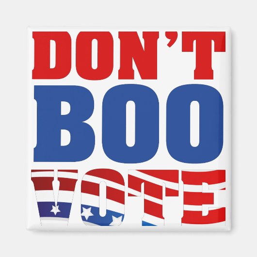Boo-stemmen niet magneet (Voorkant)
