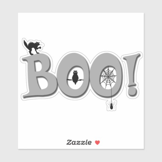 Boo. Sticker (Vel)