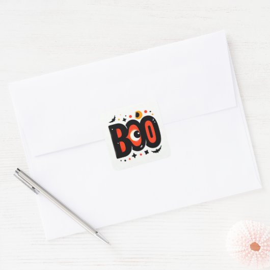 Boo Stickers (Envelop)