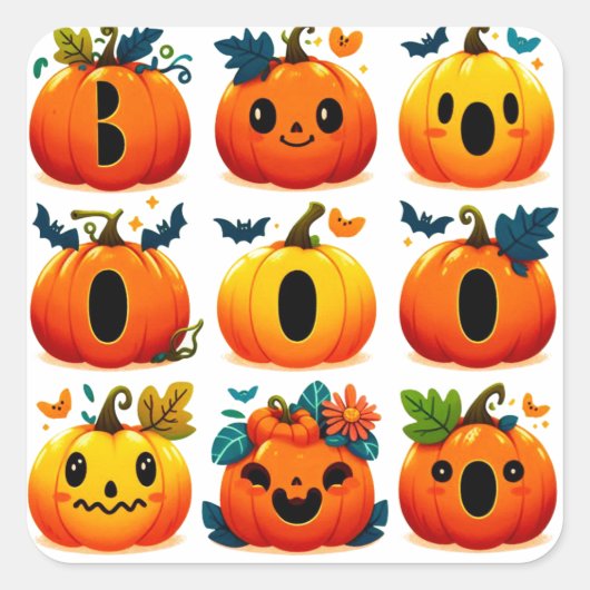 Boo Stickers (Voorkant)