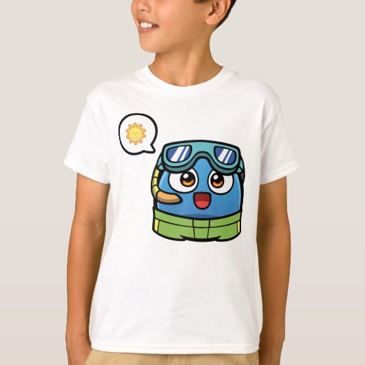 Boo Summer Apparel T-shirt (Voorkant)