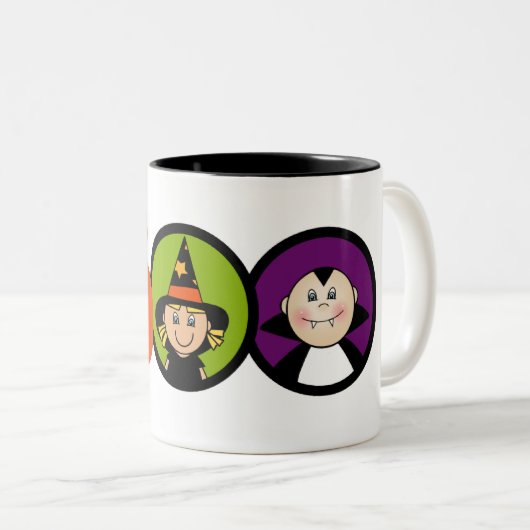 BOO T-shirts en cadeautjes Tweekleurige Koffiemok (Voorkant rechts)