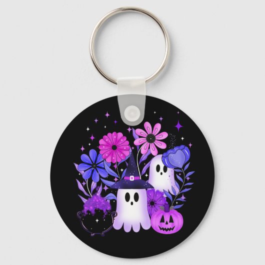 Boo-tanische dromen sleutelhanger (Achterkant)