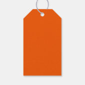 Boo team grappige Halloween Cadeaulabel (Achterkant)