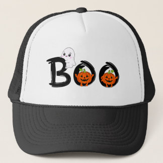 Boo team grappige Halloween Trucker Pet