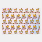 Boo tegen jou Cute Halloween Inpakpapier Vel (Voorkant 3)