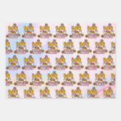 Boo tegen jou Cute Halloween Inpakpapier Vel (Voorkant)