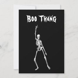 Boo Thang Halloween Uitnodiging