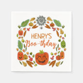 Boo-thday Halloween Birthday Party Servet (Voorkant)