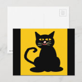 Boo The Cat Briefkaart (Voorkant / Achterkant)