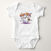 Boo-tiful Baby Ghost Halloween Outfit Romper (Voorkant)