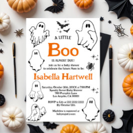 Boo-tiful Baby on the Way – Halloween Baby Shower Kaart