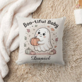 Boo-tiful Baby Schattige Ghost Halloween Kussen (Deken)