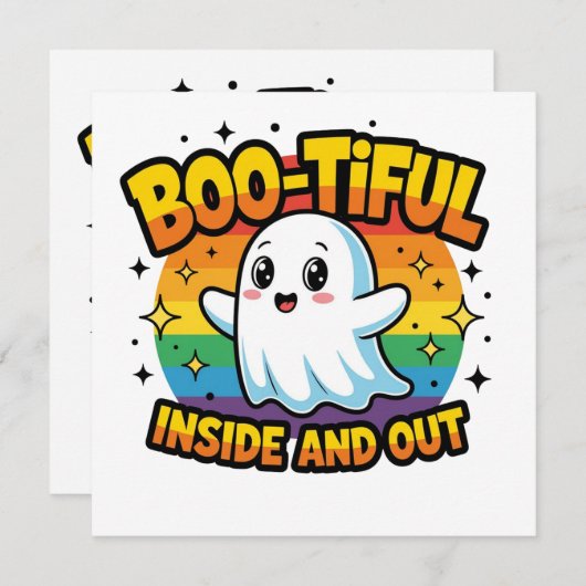 Boo-tiful binnen en buiten (Voorkant / Achterkant)