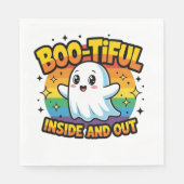 Boo-tiful binnen en buiten servet (Voorkant)