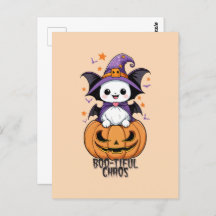 Boo-tiful Chaos | Vleermuizen, Petten en pompoenen