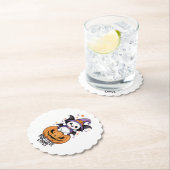 Boo-tiful Chaos | Vleermuizen, Petten en pompoenen Kartonnen Onderzetters (Insitu)