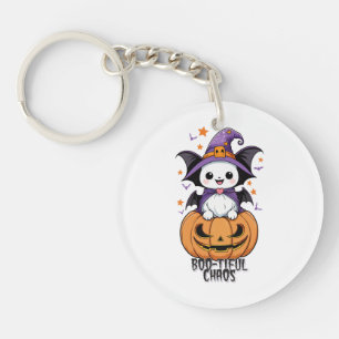Boo-tiful Chaos Vleermuizen, Petten en pompoenen Sleutelhanger