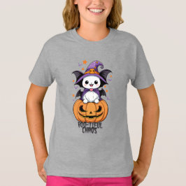 Boo-tiful Chaos | Vleermuizen, Petten en pompoenen T-shirt