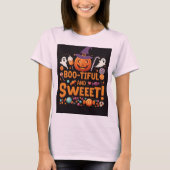 Boo-tiful Familie Matching Halloween Vrouwen T-shirt (Voorkant)