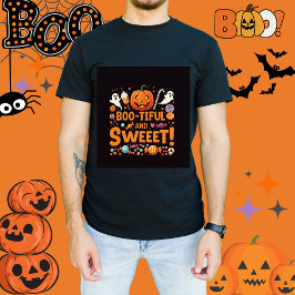 Boo-tiful Family Matching Halloween Mannen T-shirt